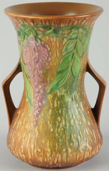 ROSEVILLE WISTERIA VASE.                          