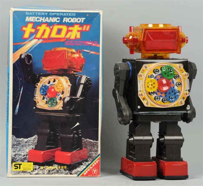 MECHANIC ROBOT BATTERY-OPERATED TOY.              