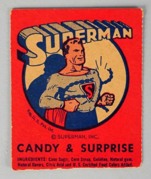 SUPERMAN CANDY PANEL.                             