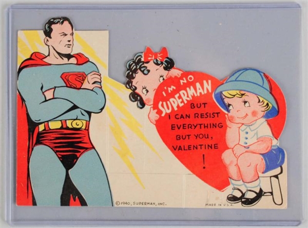 SUPERMAN VALENTINE.                               