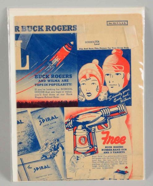 BUCK ROGERS NEWSPAPER AD.                         