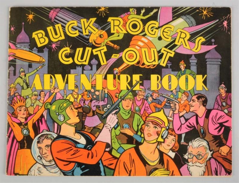 BUCK ROGERS CUT-OUT ADVENTURE BOOK.               