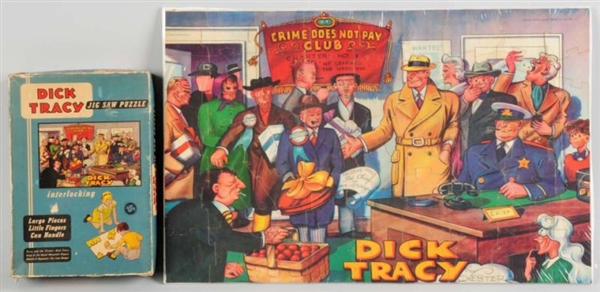 DICK TRACY BOXED PUZZLE.                          