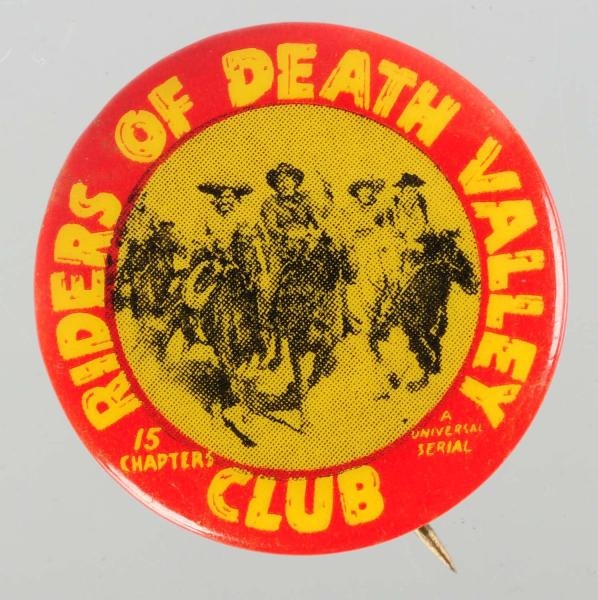 RIDERS OF DEATH VALLEY CLUB MOVIE BUTTON.         