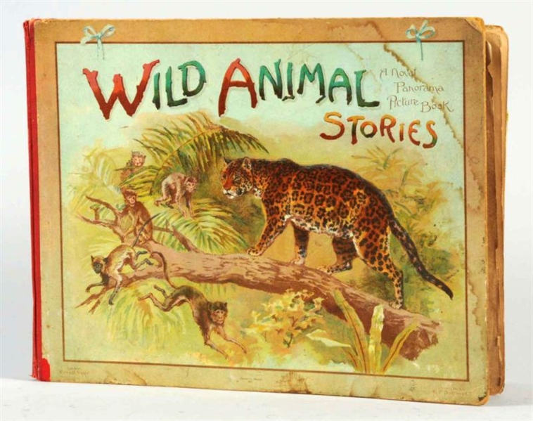 WILD ANIMAL STORIES PANORAMA PICTURE BOOK.        