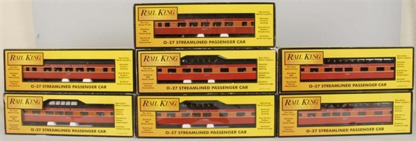 LOT OF 7: MTH SOUTHERN PACIFIC TRAIN CARS.        