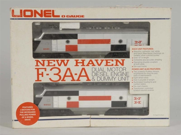 LIONEL NEW HAVEN F-3A-A TRAIN ENGINES.            