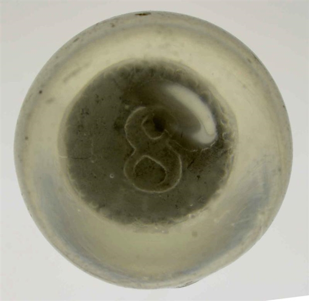 NO. 8 ON DISC SULPHIDE MARBLE.                    