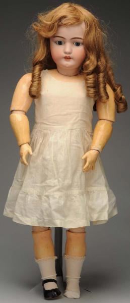 LARGE S & H CHILD DOLL.                           