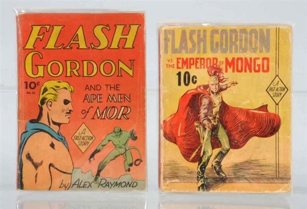 LOT OF 2: DELL FAST-ACTION FLASH GORDON BOOKS.    