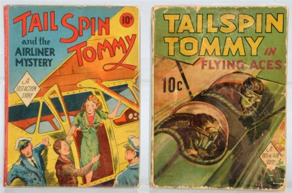  LOT OF 2: DELL TAILSPIN TOMMY FAST-ACTION BOOKS. 