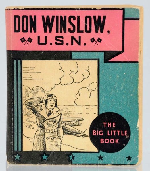DON WINSLOW U.S.N. 3-COLOR BIG LITTLE BOOK.       