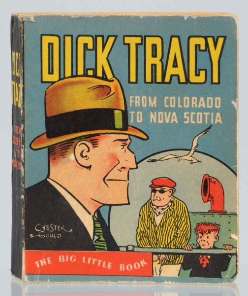 1933 DICK TRACY SOFTCOVER BIG LITTLE BOOK.        