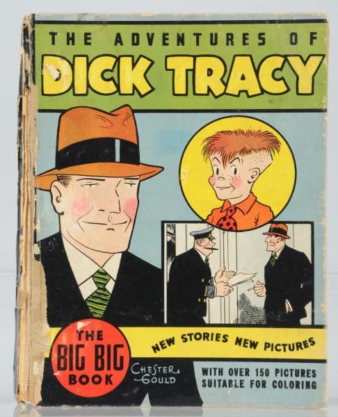 THE ADVENTURES OF DICK TRACY BIG BIG BOOK.        