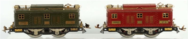 LOT OF 2: LIONEL NO. 8 TRAIN ENGINES.             