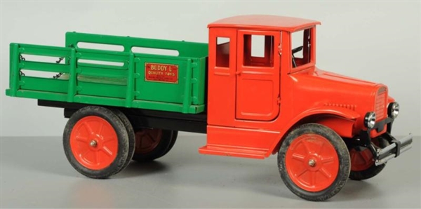 PRESSED STEEL REPRODUCTION BUDDY L BAGGAGE TRUCK. 