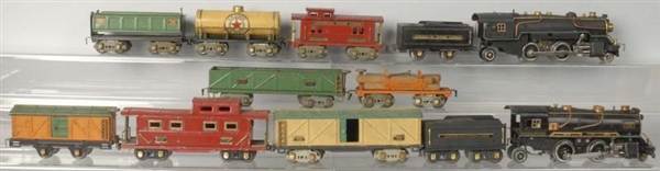 LOT OF 2: AMERICAN FLYER FREIGHT TRAIN SETS.      