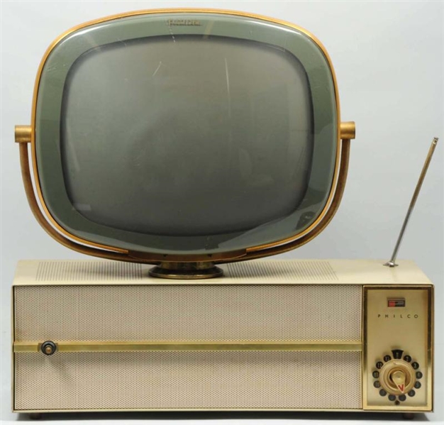 1950S PHILCO PREDICTA TELEVISION.                 