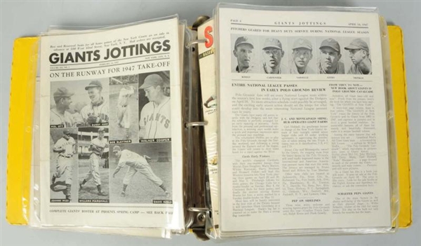 LARGE LOT OF 1940S-50S BASEBALL PUBLICATIONS.     