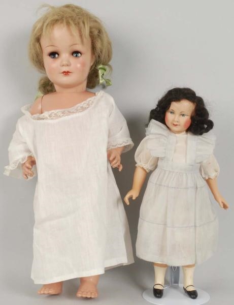 LOT OF 2: CELLULOID DOLLS.                        