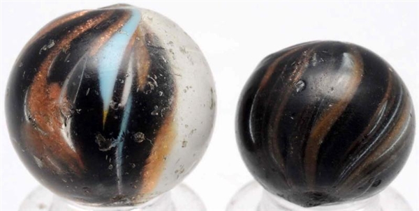LOT OF 2: INDIAN LUTZ MARBLES.                    