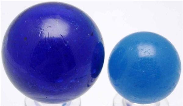 LOT OF 2: LEIGHTON TRANSITION MARBLES.            