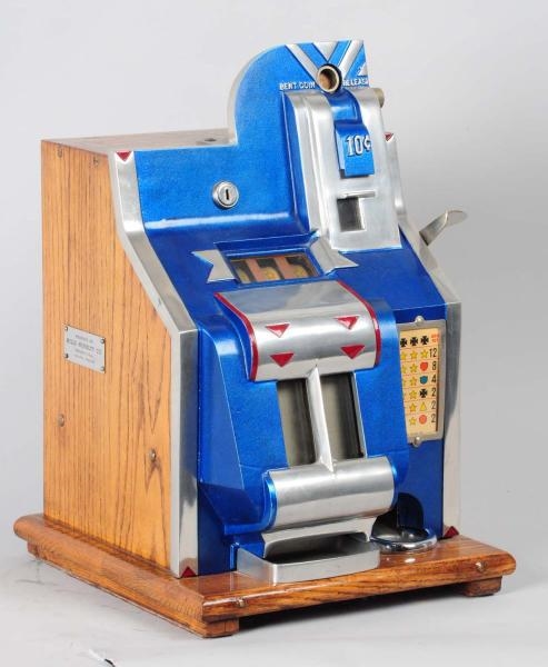 mills novelty co chevron qt slot machine