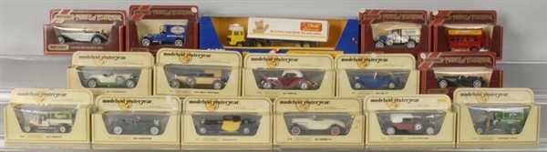 LOT OF 16: CONTEMPORARY MATCHBOX VEHICLE TOYS.    