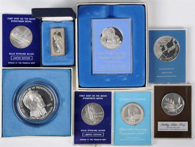 LOT OF BOXED COIN SETS.                           