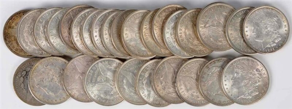 LOT OF 31: SILVER DOLLARS.                        