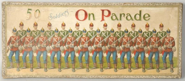 50 SOLDIERS ON PARADE BY MCLOUGHLIN BROS.         