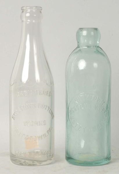 LOT OF 2: BOTTLES FROM KUTZTOWN, PA.              