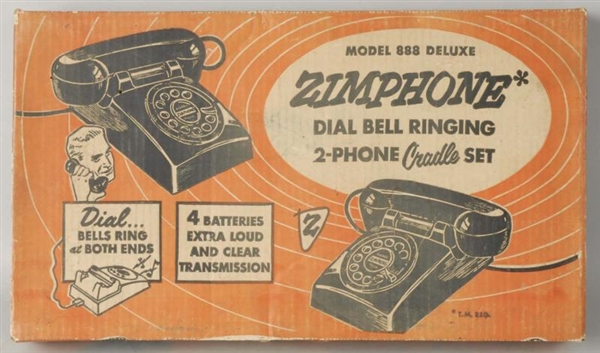 ZIMPHONE TOY TELEPHONE SET.                       