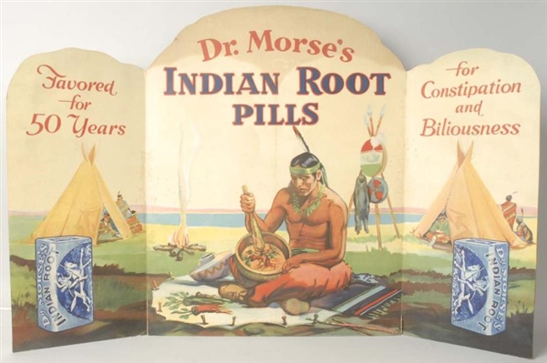 DR. MORSES INDIAN ROOT PILLS DISPLAY.             