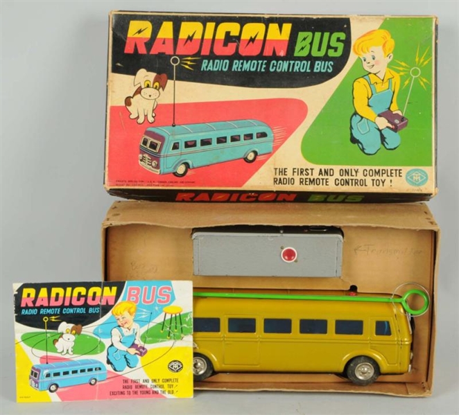 RADICON BUS BATTERY-OP TOY.                       