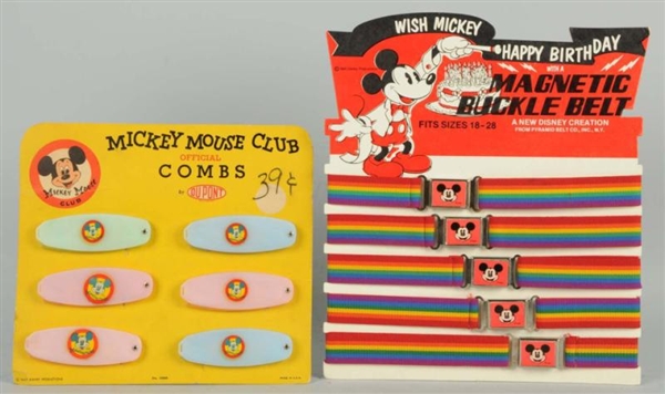 LOT OF 2: WALT DISNEY MICKEY MOUSE STORE DISPLAYS 