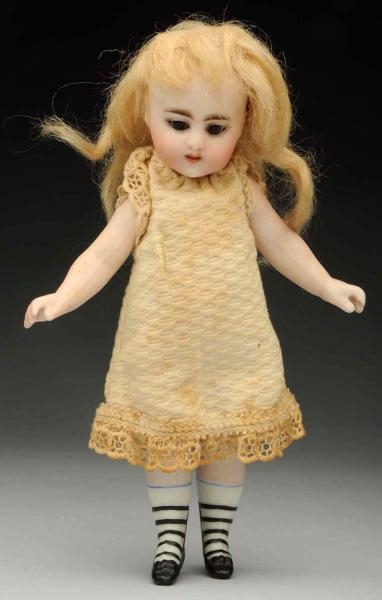 EXQUISITE S & H ALL-BISQUE DOLL.                  