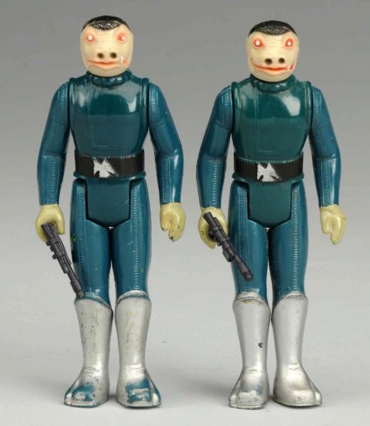 LOT OF 2: SCARCE STAR WARS SNAGGLETOOTH FIGURES.  