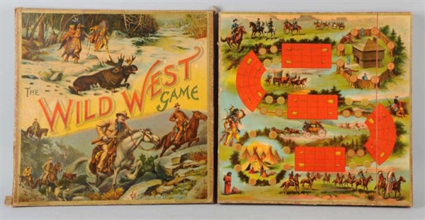 WILD WEST BOARD GAME IN BOX.                      