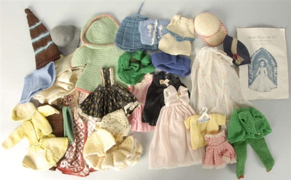 LOT OF MARY HOYER DOLL CLOTHES.                   