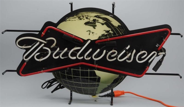 LOT OF 2: NEON BUDWEISER SIGNS.                   