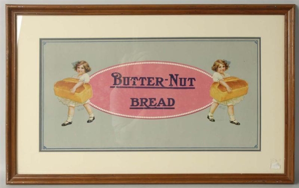 BUTTER NUT BREAD TROLLEY SIGN.                    