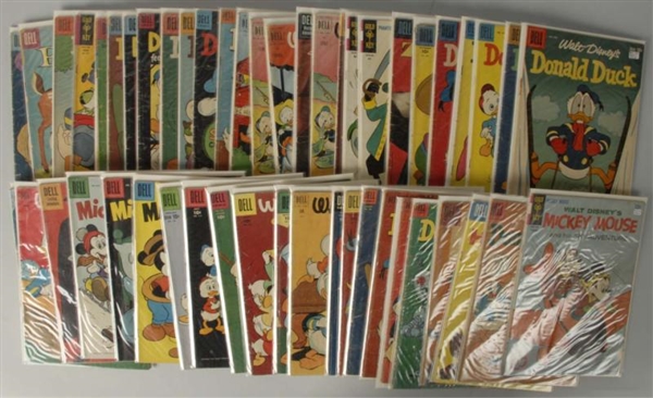 LOT OF 49: 1950S-60S DISNEY COMICS.               