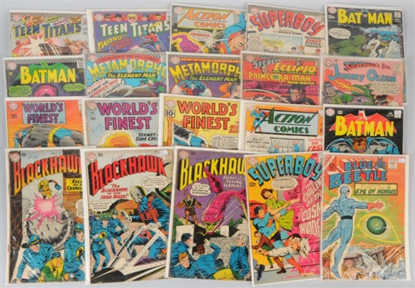 LOT OF 76: 1950S-60S DC COMIC BOOKS.              