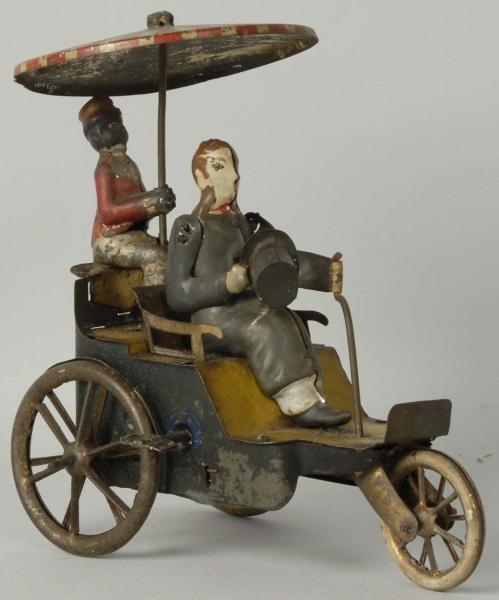TIN LITHO LEHMANN UNCLE-UNCLE WIND-UP TOY.        