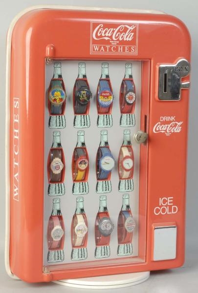 1970S-80S COKE BRAND FULL WATCH DISPLAY.          