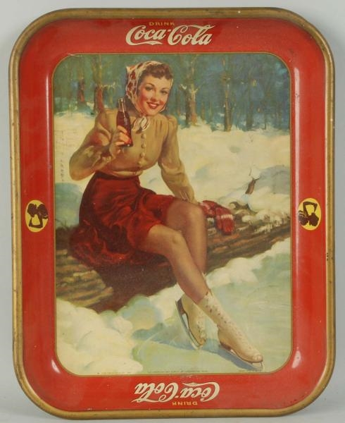 1941 COCA-COLA SERVING TRAY.                      