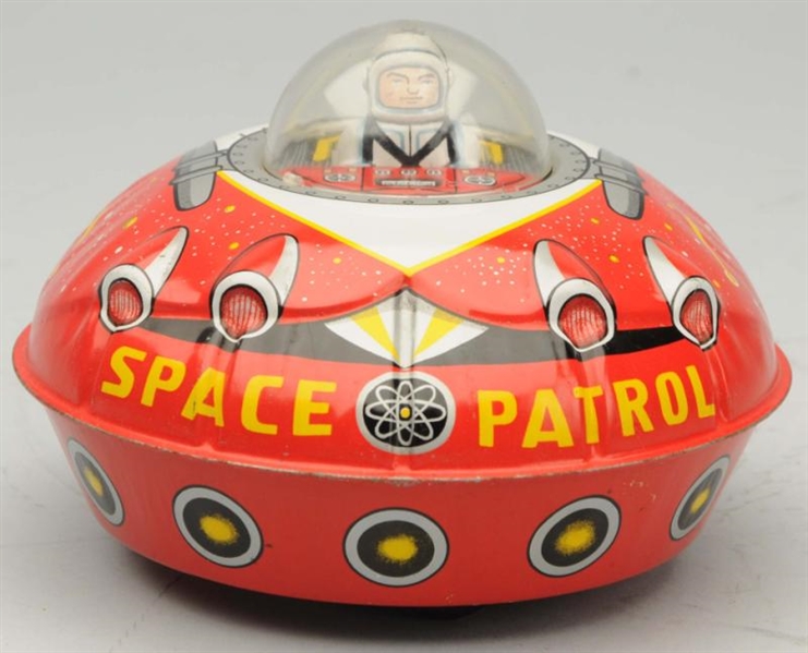 TIN LITHO WIND-UP SPACE PATROL                    