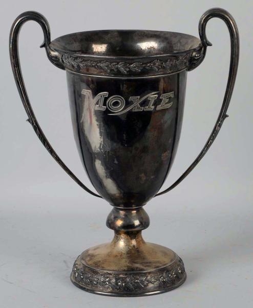 LARGE SILVER MOXIE LOVING CUP.                    