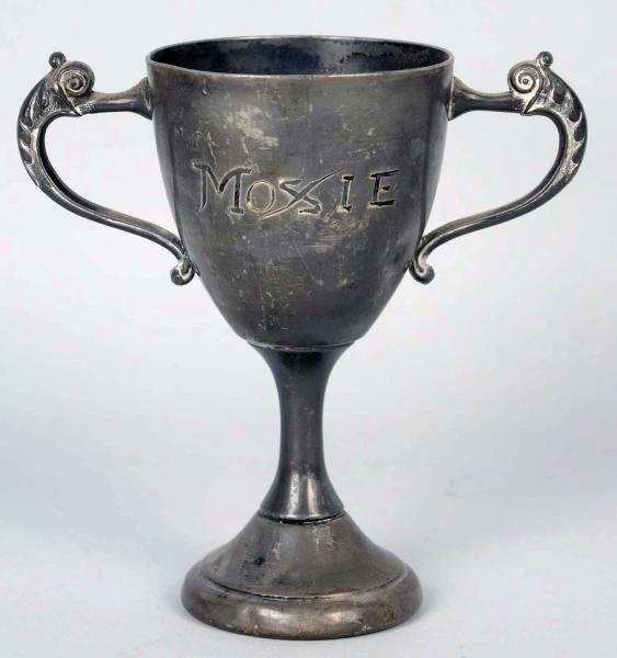 1905-1915 SMALL SILVER MOXIE TROPHY CUP.          